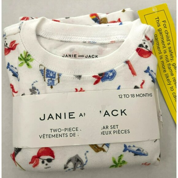 Janie and Jack Other - Janie and Jack $46 2 Piece Pajama Set 12 to 18 months NWT